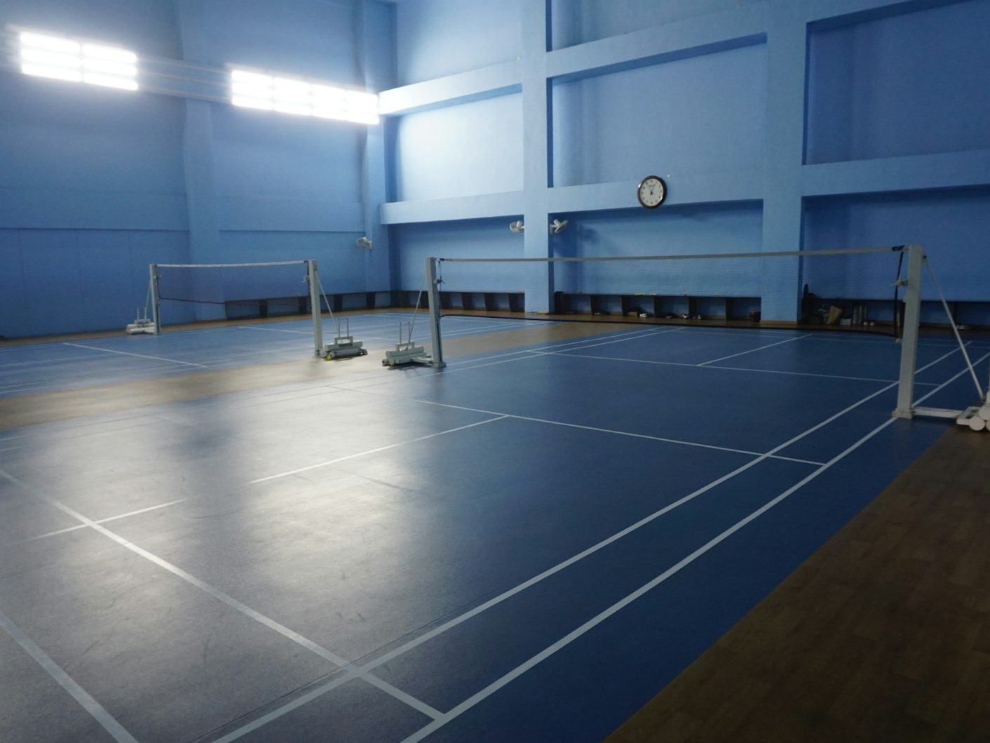 Indoor courts at Aerial Sports Hub